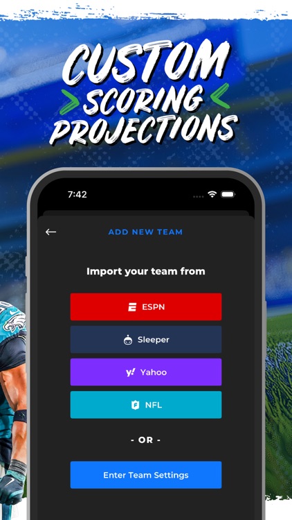 Fantasy Football Draft Kit UDK screenshot-4