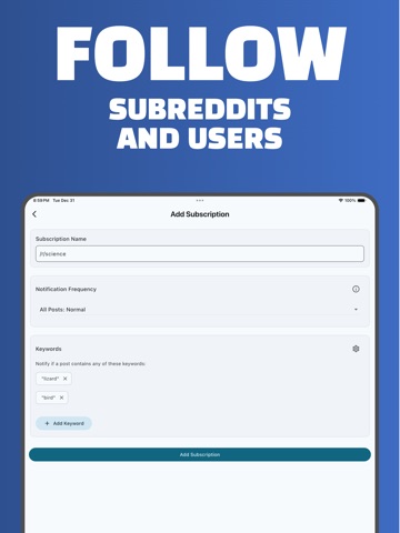 App screenshot