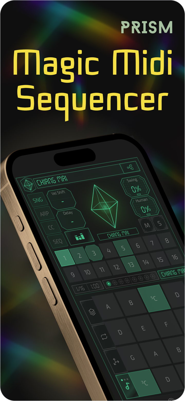 Prism MIDI Sequencer screenshot 1