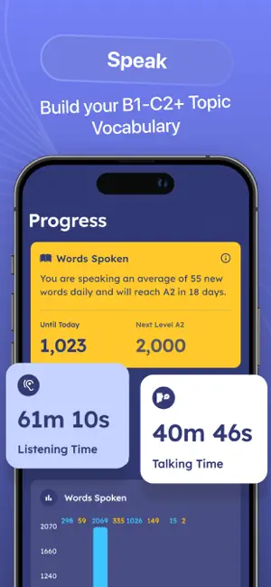 Hala: Speak English with AI iPhone screenshot 5