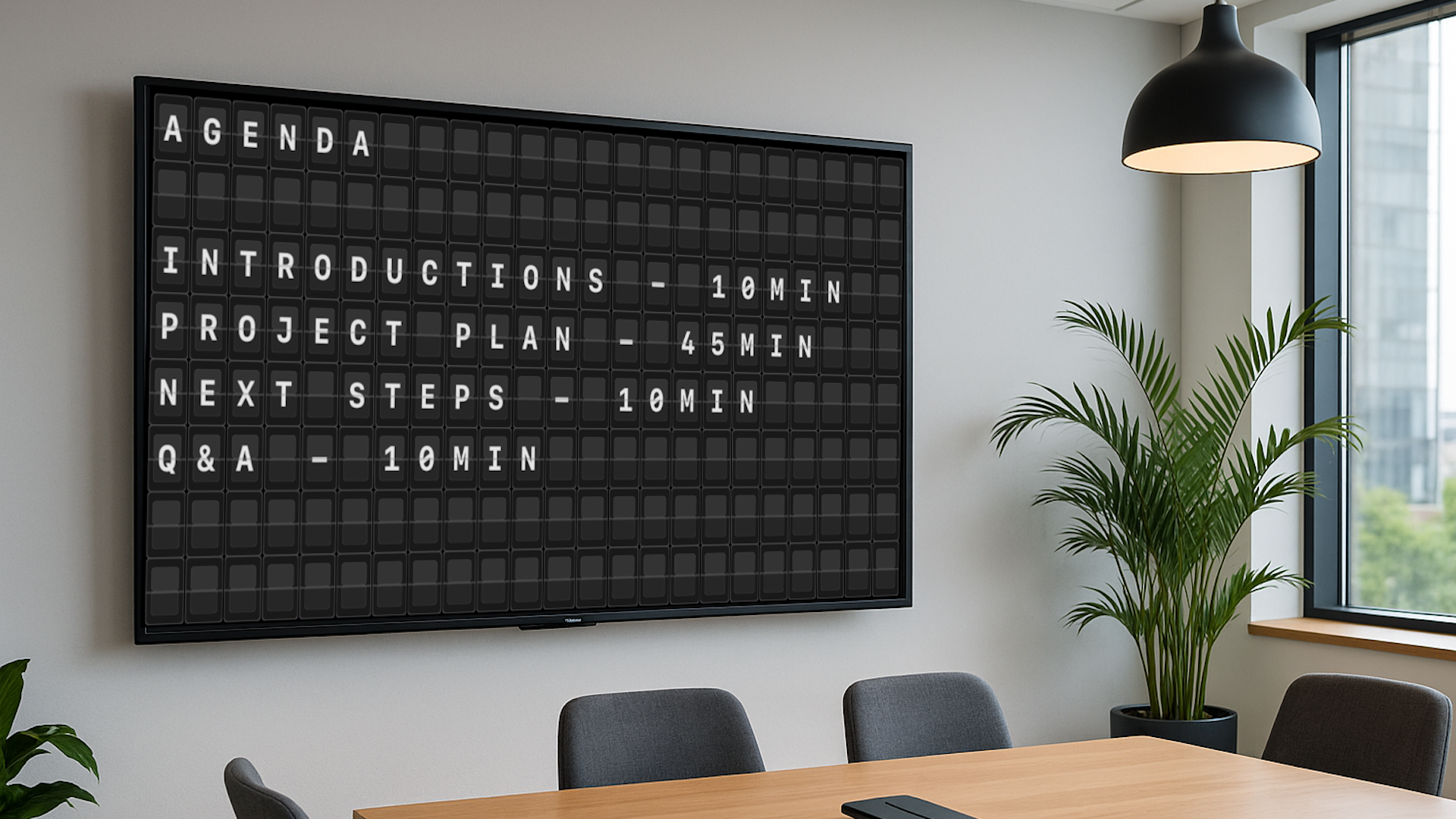 split-flap board
