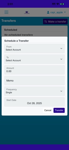CerescoBank Mobile Screenshot 3 of 6
