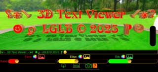 3D Text Viewer screenshot 3