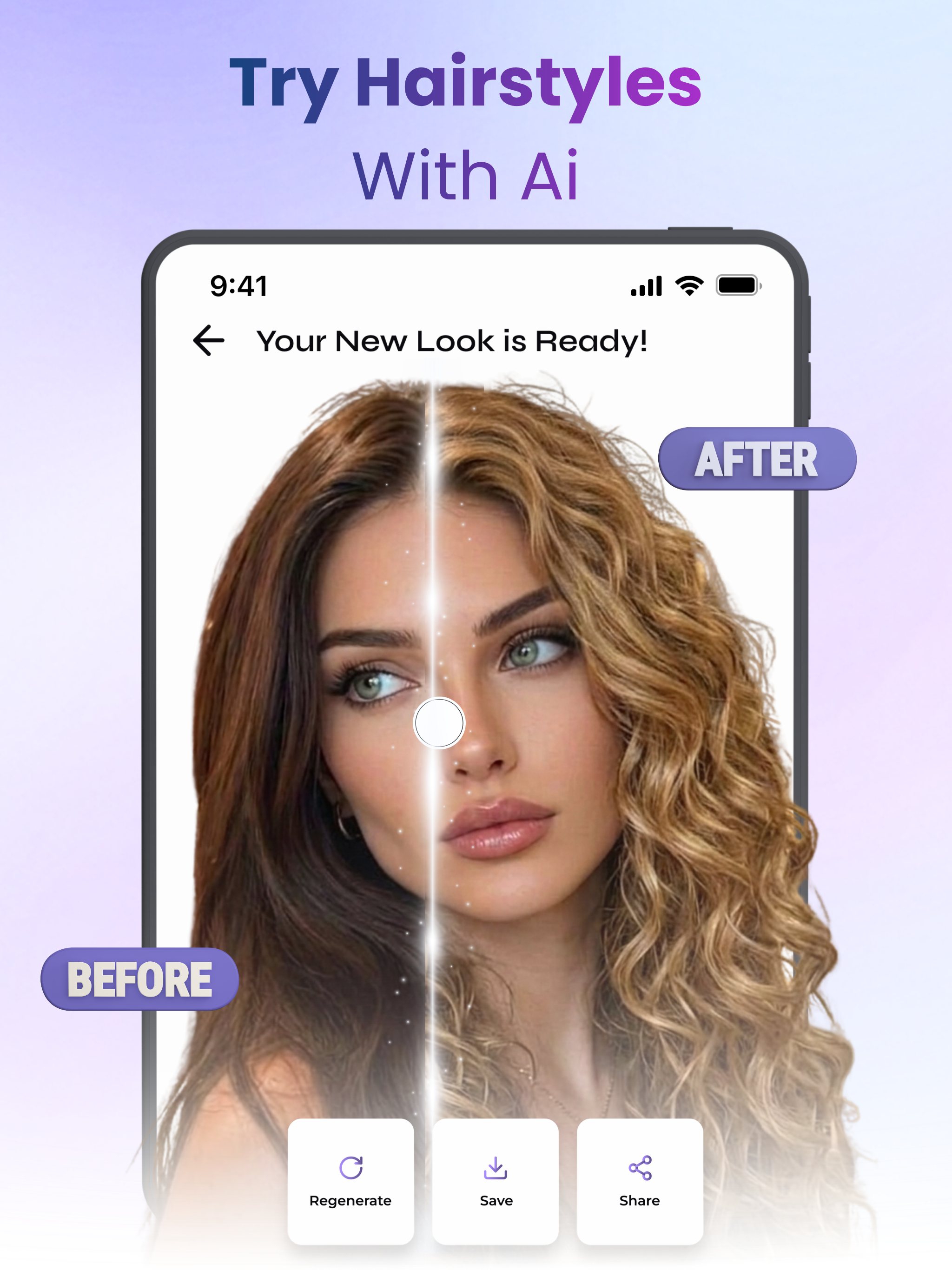 Glamio: Hairstyle Changer screenshot 10
