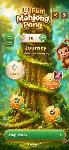 Fun Mahjong Pong screenshot 1