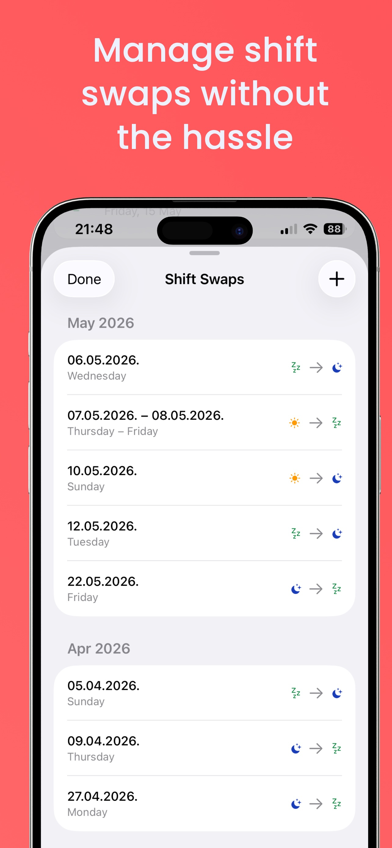 RotaFlow: Shift Rota Calendar