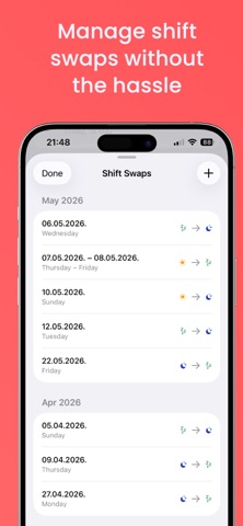 RotaFlow: Shift Rota Calendar Screenshot 5 of 8