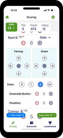 Tally Golf Scores Screenshot 3 of 6