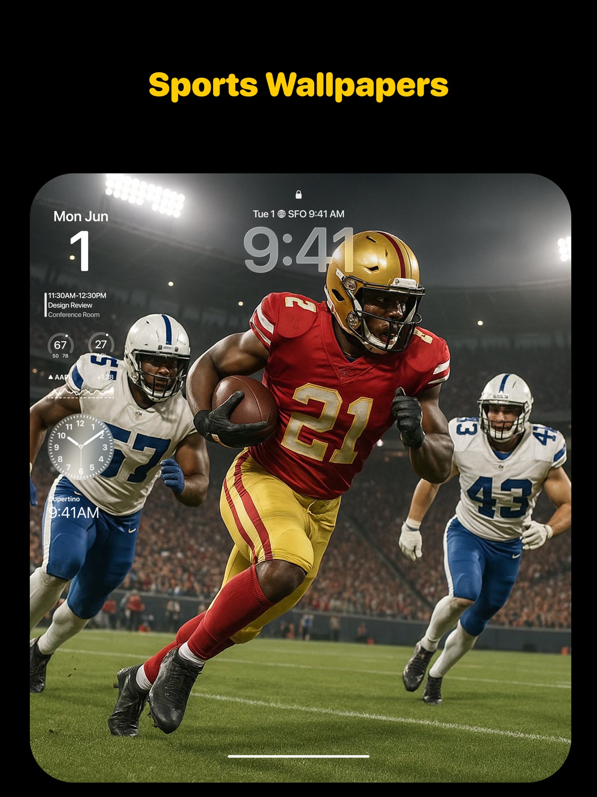 American Football Wallpaper 26 ipad screenshot 1