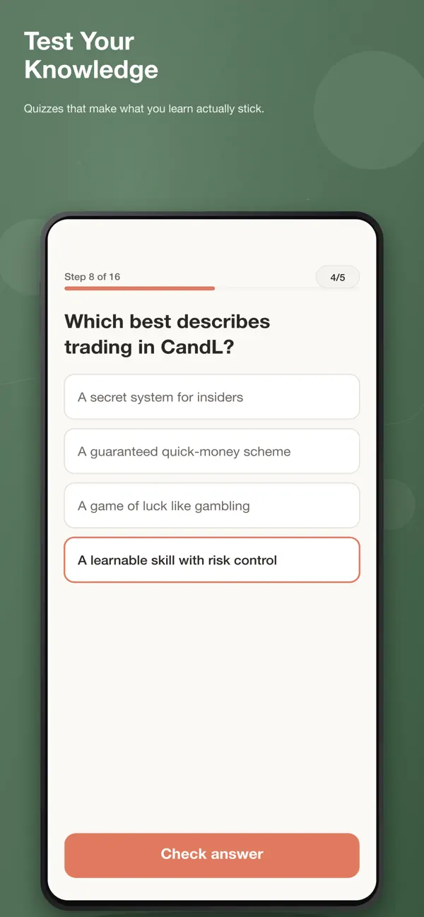 Screenshot #3 pour CandL: learn trading