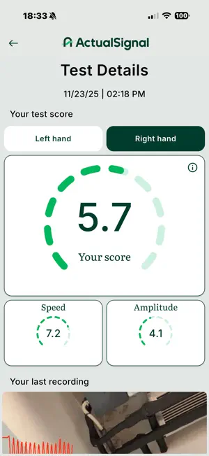 ActualSignal screenshot 2