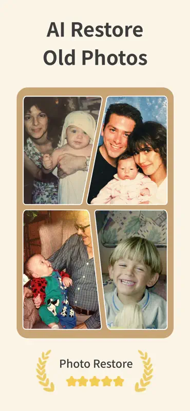 Photo Restore - Fix Old Photo screenshot 1 of 5