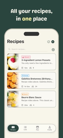 Sift: Recipe & Meal Planner Screenshot 1 of 9