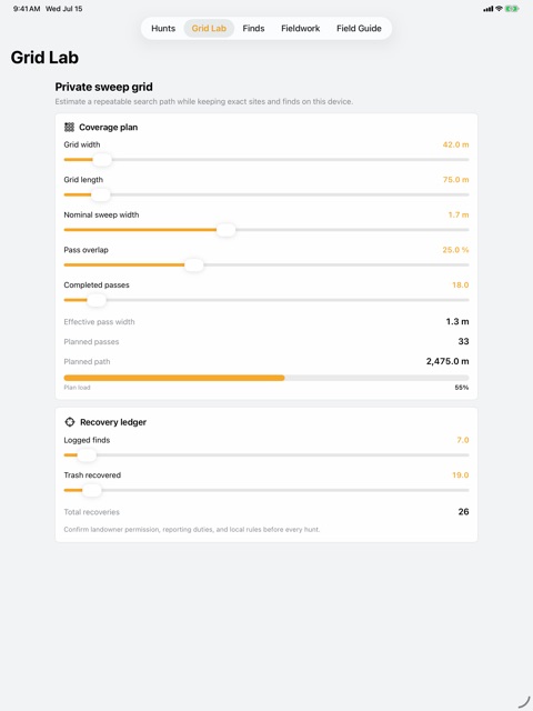 Sweeptrace: Detecting Log screenshot 4