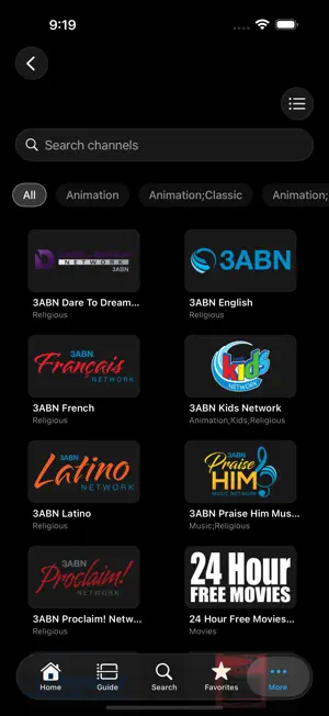 ClawTV: IPTV Player screenshot 3