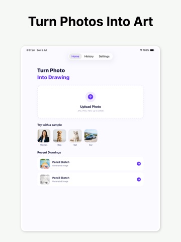 Turn Photo Into Drawing