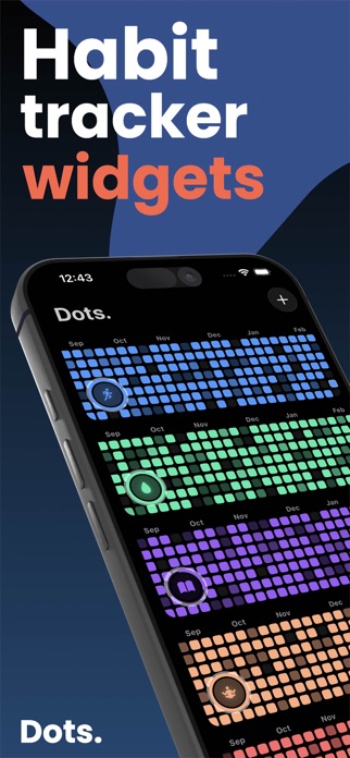 Dots: Habit Tracker Widget Screenshot 1 of 9