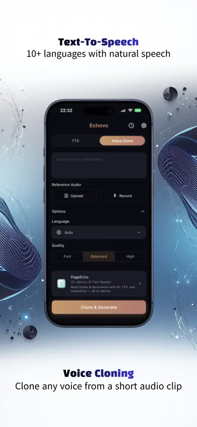Echovo - TTS & Voice Cloning screenshot 2