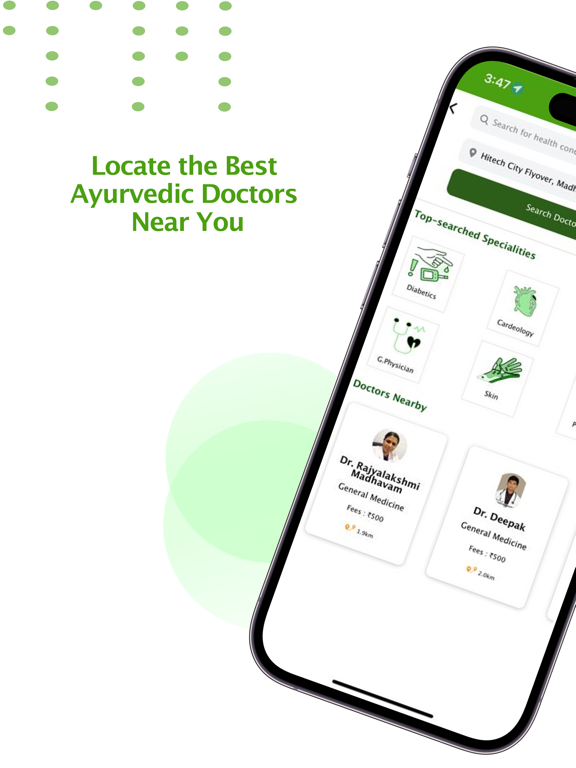ThinkAyurvedaFirst iPad screenshot 3 - Medical app