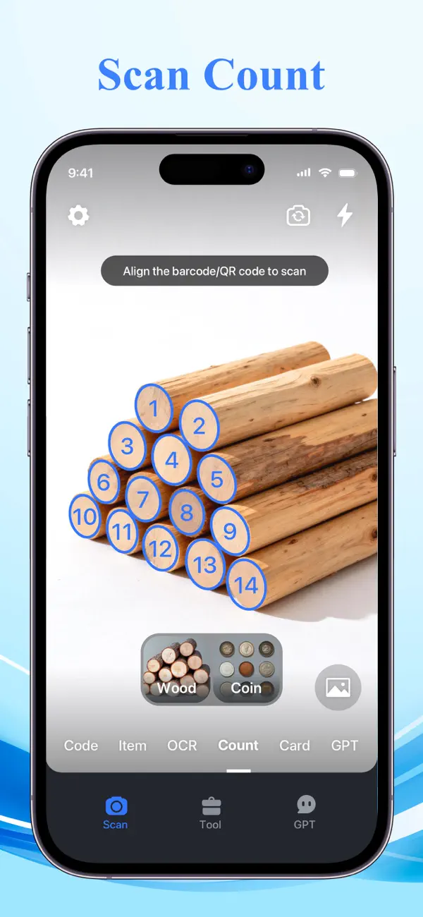 #3. ScanWallet: QR Code Reader (iOS) Podle: CODEJOY TECHNOLOGY LIMITED