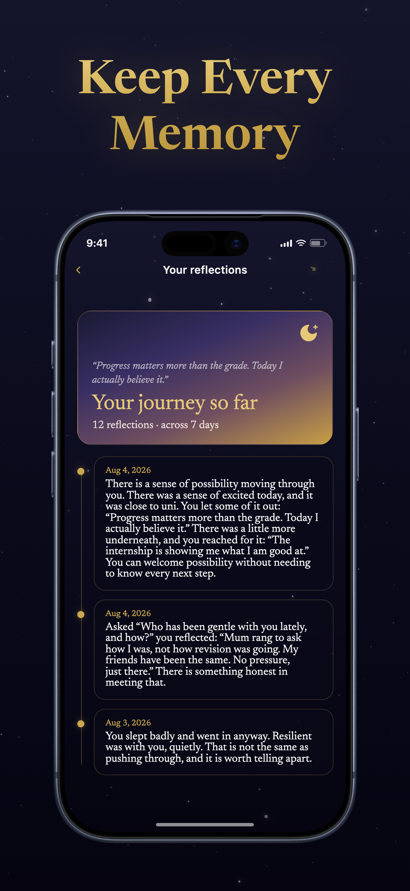 NiDa: Daily Reflection Journal screenshot 2