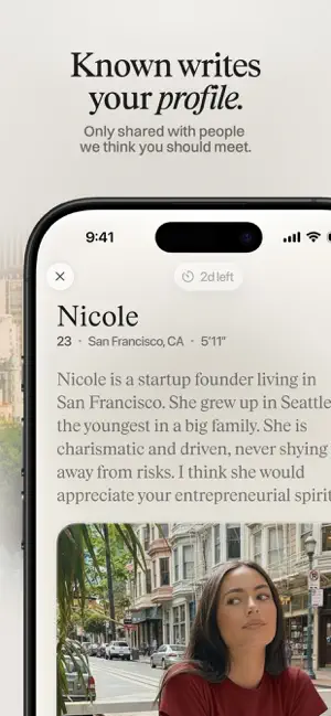 Known: Swipeless Dating screenshot 4