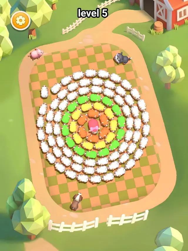 Sheep Dash -Farm Animal Escape screenshot 9