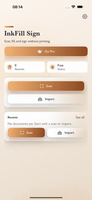 InkFill Sign screenshot 1