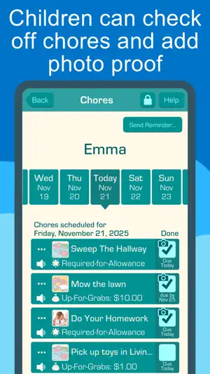 Chores & Allowance Bot screenshot 3