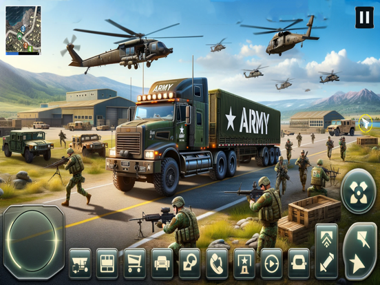 Screenshot #4 pour Military Vehicle Transport Sim
