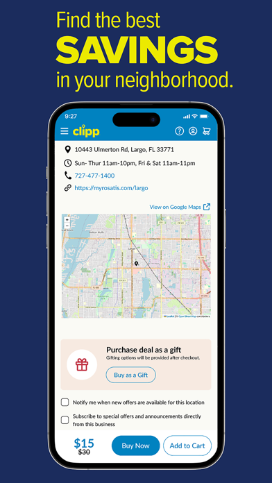 Clipp - Deals & Coupons Screenshot