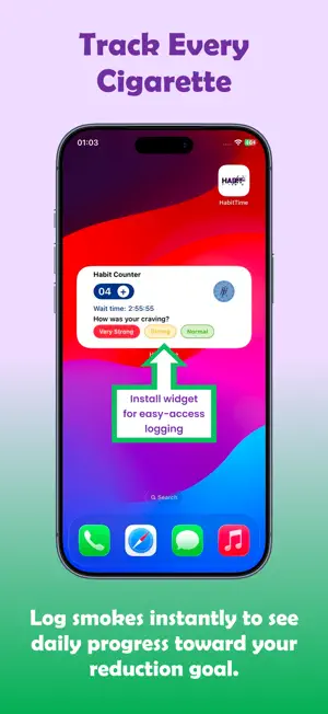 HabitTime-Quit Smoking Tracker screenshot 2