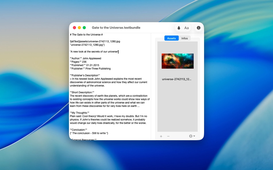 #6. Textbundle Editor (macOS) di: Xelaton Software