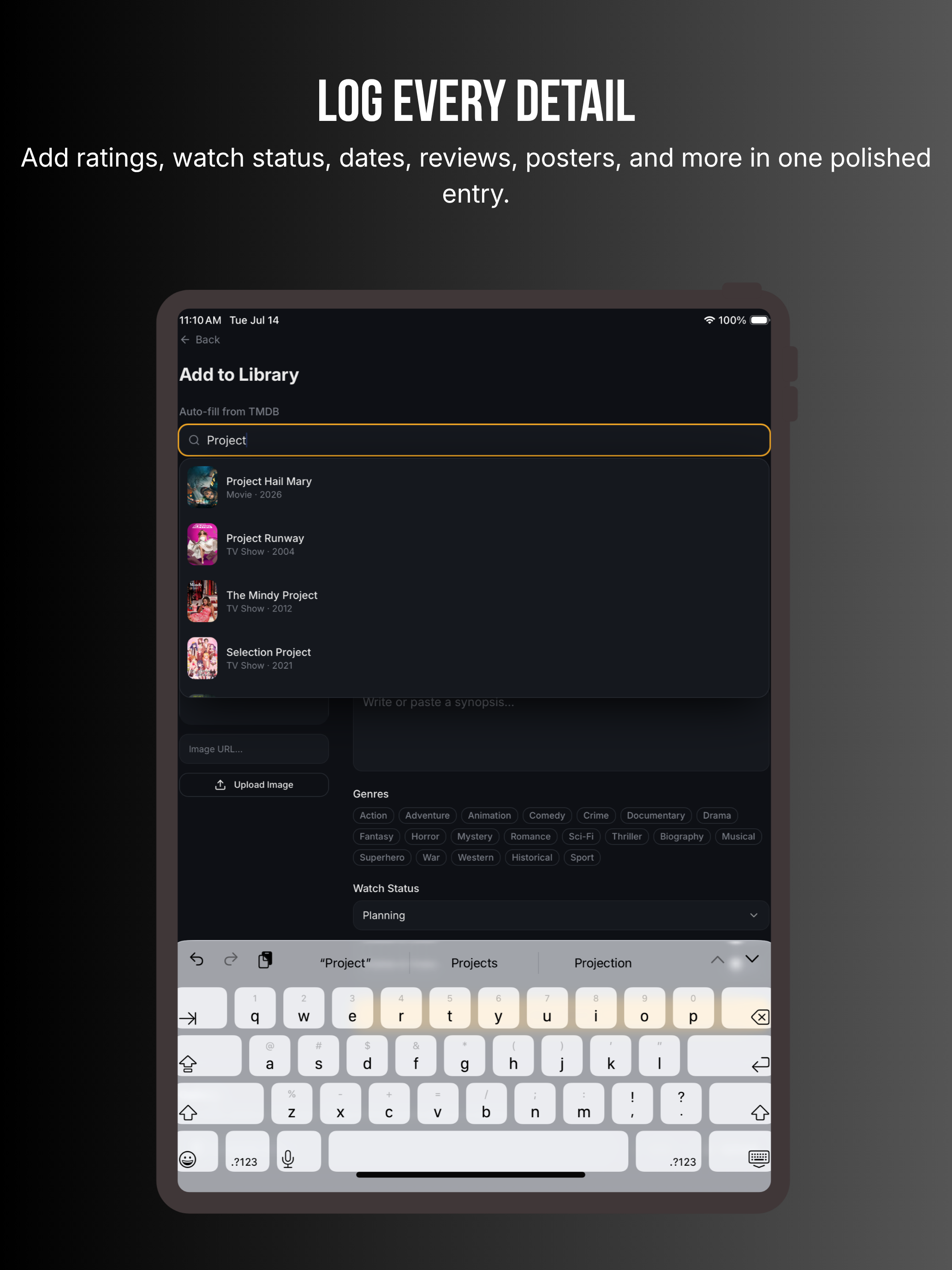 CineLog screenshot 8