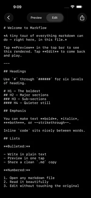 Markflow — Markdown Reader screenshot 4
