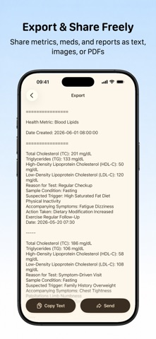 TrackWell Family Health Manage iPhone screenshot