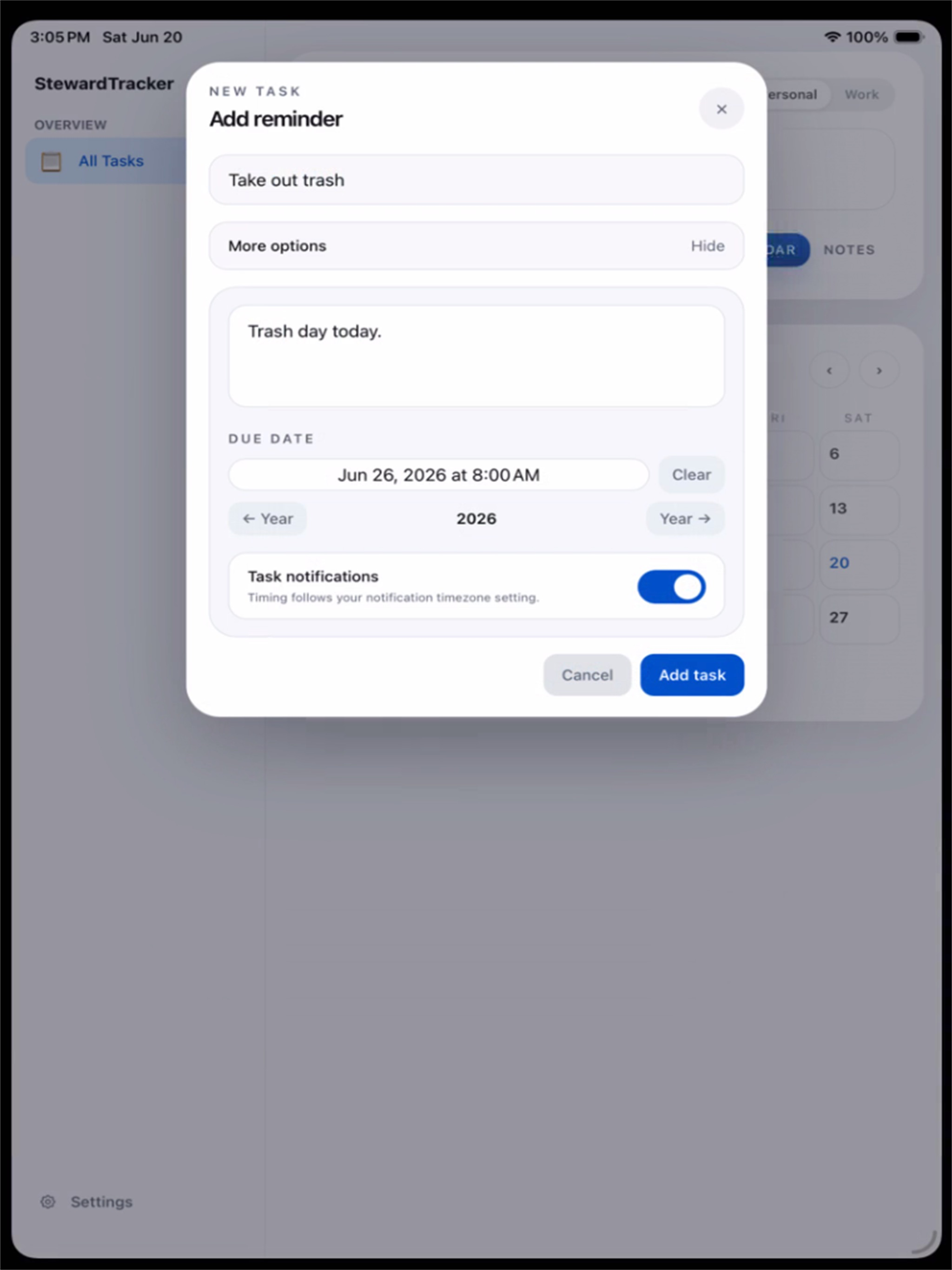 StewardTracker screenshot 10
