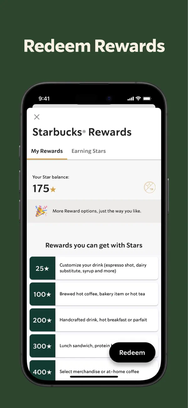 #5. Starbucks (iOS) 由: Starbucks Coffee Company