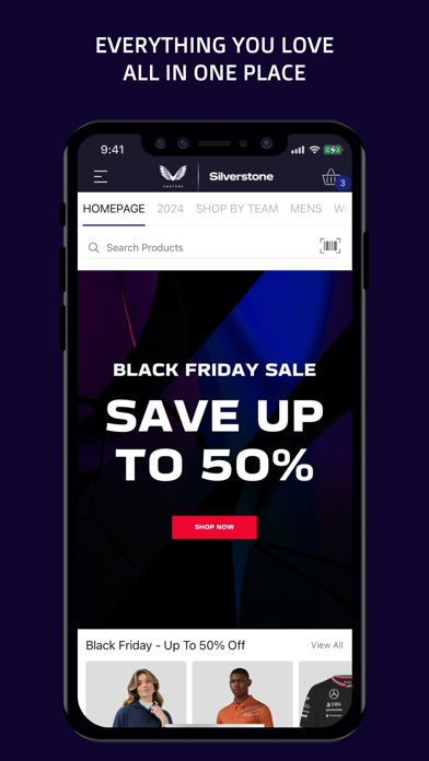 Silverstone Store Screenshot