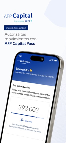 AFP Capital Pass screenshot