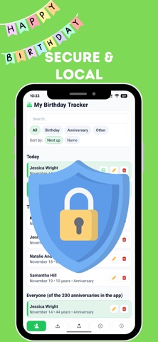 My Birthday Tracker Screenshot 6 of 6