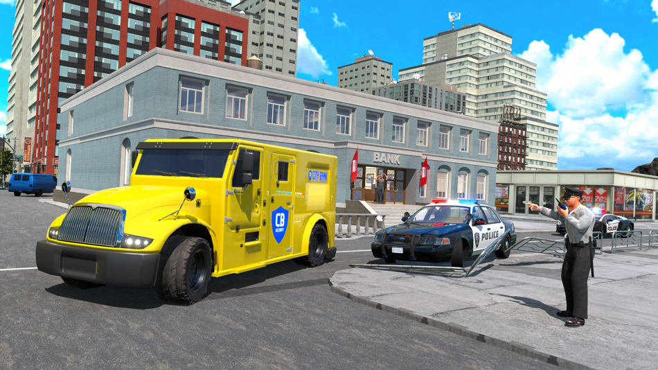#3. Police Simulator Cop Car Duty (iOS) Bởi: freeonlinegames.com