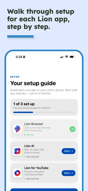 Lion Family: Parental Controls screenshot 2