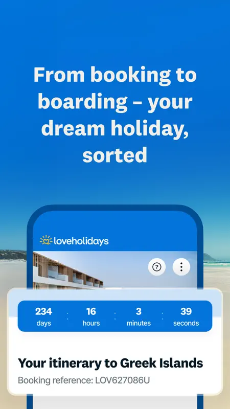 loveholidays: hotels & flights screenshot 2 of 8