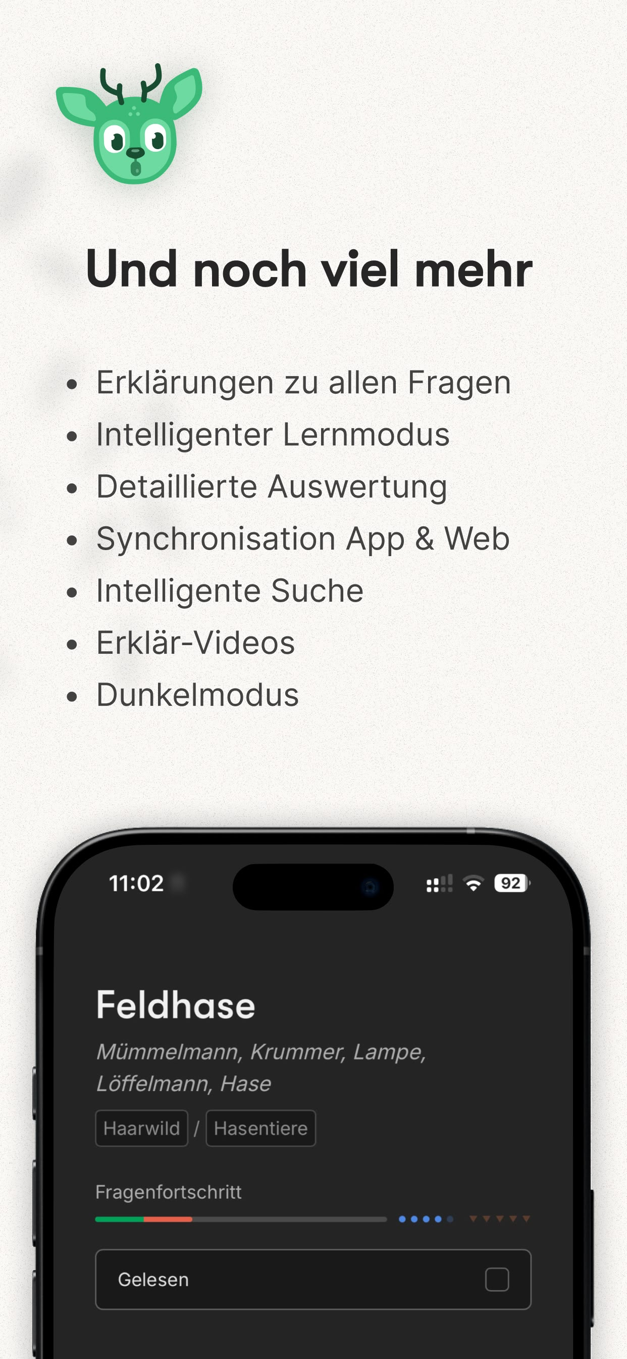 Waidwissen - Jagdschein App screenshot 6