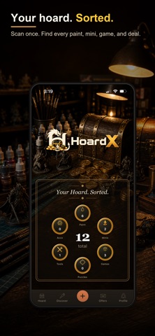 HoardX: Paint & Mini Tracker Screenshot 1 of 6