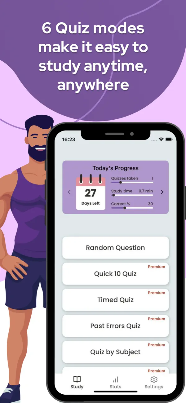 Screenshot #2 pour ISSA CPT Exam Prep Review 2026