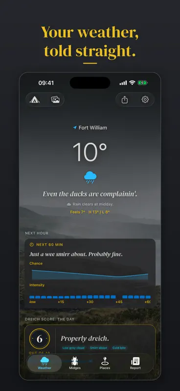 Dreich: Scottish Weather screenshot 1 of 8