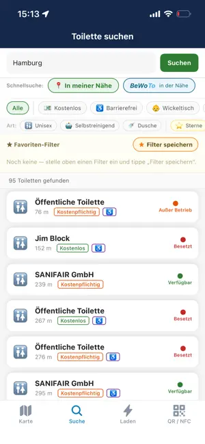 BeWoTo – Find Toilets screenshot 2