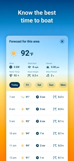 Wavve Boating: GPS, Map, Chart iPhone screenshot 5